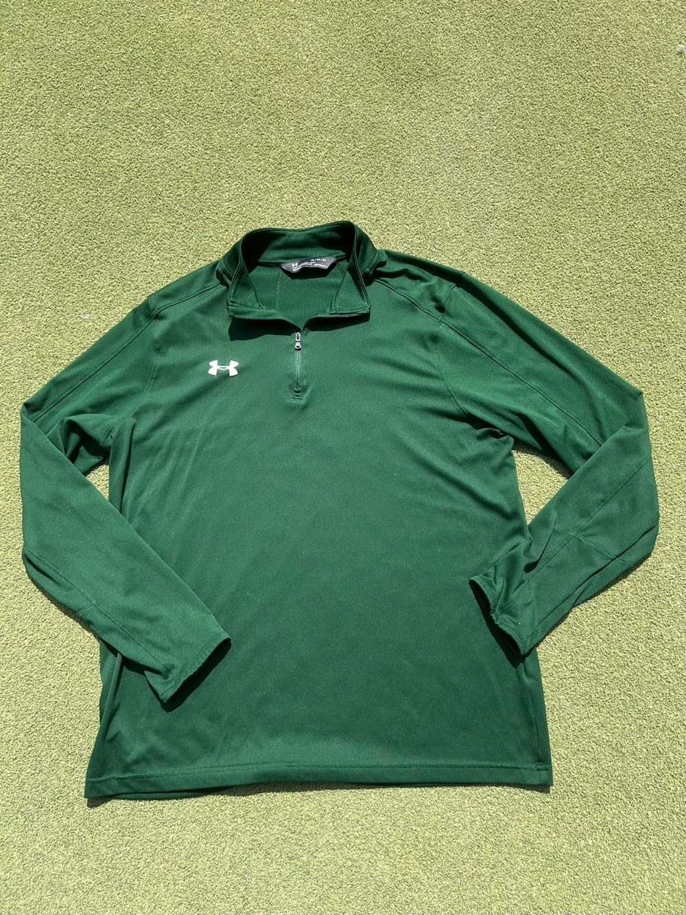 Under Armour Men’s Heat Gear Loose Quarter Zip, Size XL